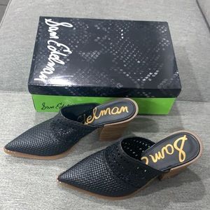 COPY - Sam Edelman black slip on booties